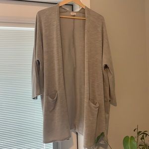 DONNI Sweater, Ribbed Cardigan, Colour: Sandwash